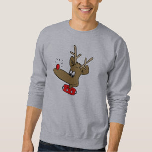 fåniga rudolph långärmad tröja