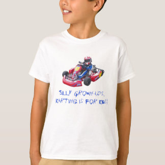 Fåniget Fullvuxen-Ups ungen Kart T-shirt