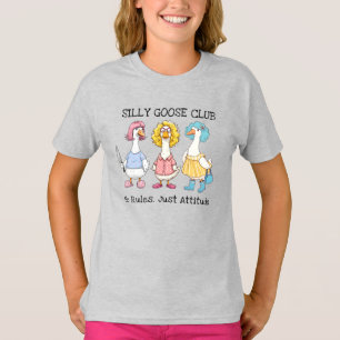 Fåniget går Klubb - ingen Regler bara attityd T Shirt