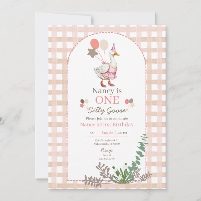 Fåniget går över vilken ålder som helst vid födels inbjudningar (Framsida)