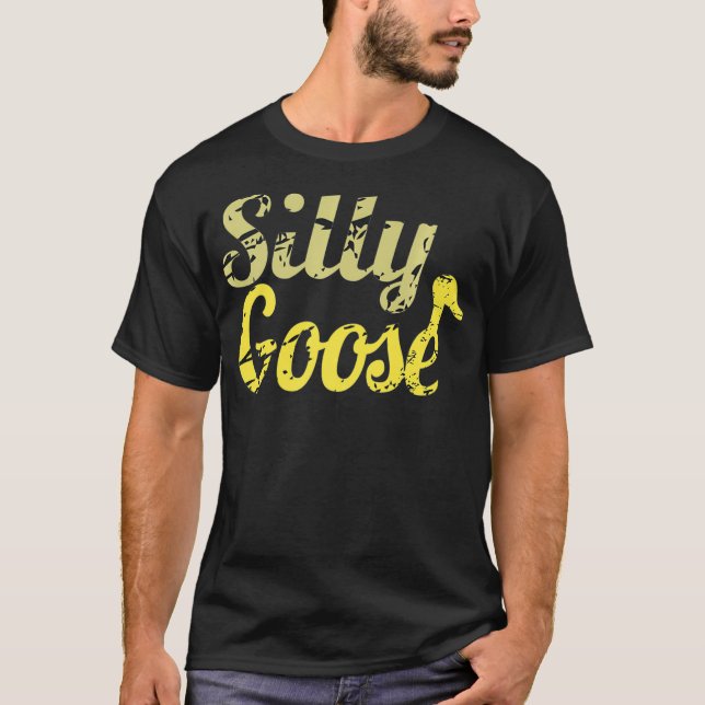 Fåniget går på den slussiga kute-fågelbean Älskare T Shirt (Framsida)