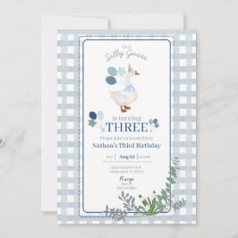 Fåniget går på födelsedag när som helst. inbjudningar