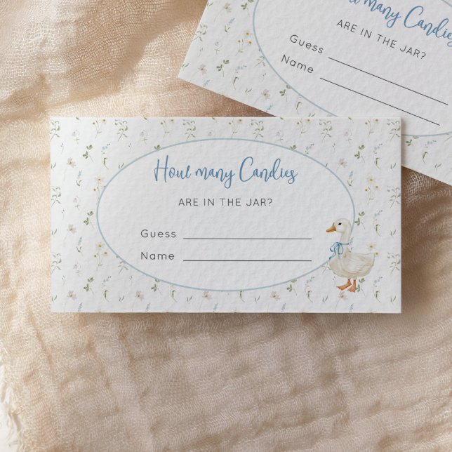 Fåniget ger Blommigt hur många kanepåsar babyskor Tilläggskort (Skapare uppladdad)