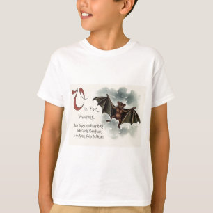 Fåniget Goofy Vampre Fladdermus Tee