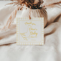 Fåniget Goose Hand plockade Neutralt Funny Baby S