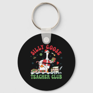 Fåniget Goose Teacher Klubb Ani Nyckelring