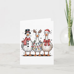 Fåniget Goosemas Goose X Kort