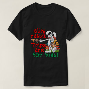 Fåniget Kanin Resor är För barn T Shirt