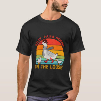 Fåniget Pappa går på den förlorade Fars dag T Shirt