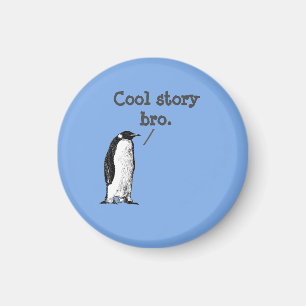 fåniget Penguin Magnet