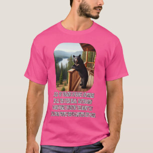 Fåniget Rik för keramiskt parentes Hårig T Shirt