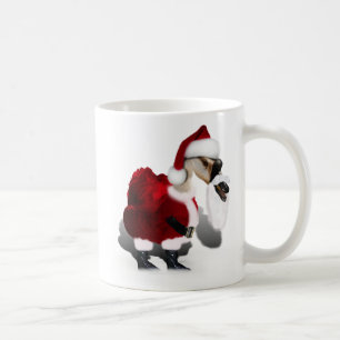 Fåniget Santa Goose - En Webben mot jul Kaffemugg