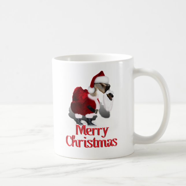 Fåniget Santa Goose - En Webben mot jul Kaffemugg (Höger)