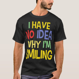 Fånigets citattecken vid leende av Roliga meningar T Shirt