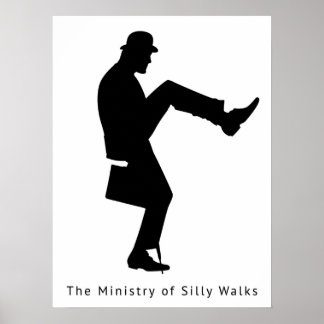 Fånigets Mission Walks Poster