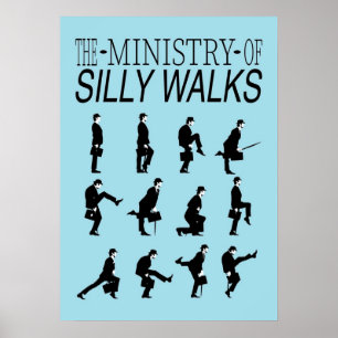 Fånigets Mission Walks Poster