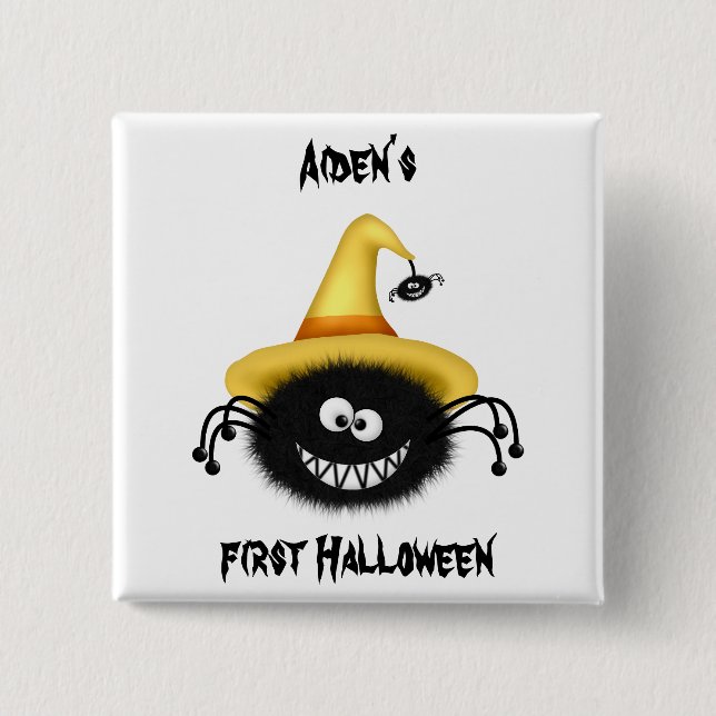 Fånigets spindelstift knapp (Framsida)