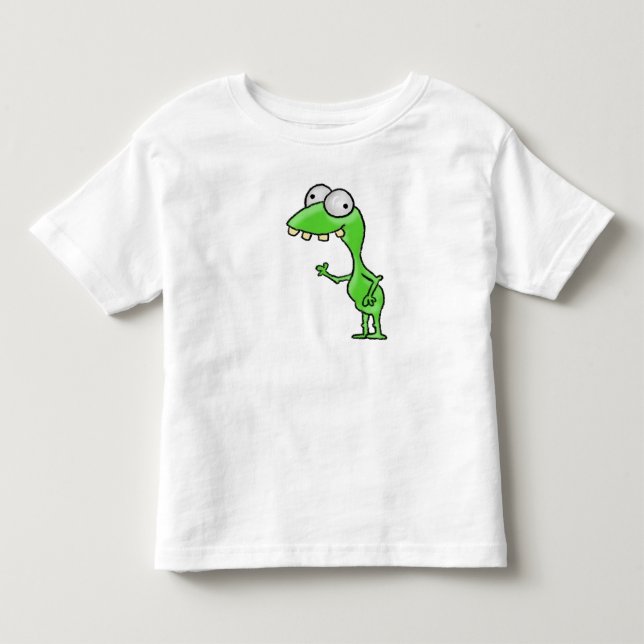 Fånigt monster tee (Framsida)