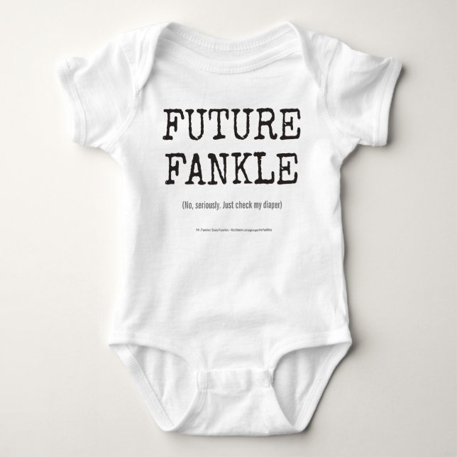 Fankles baby tee (Framsida)