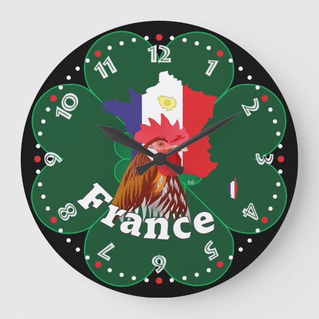 Fankreich - Frankrike Uhr Stor Klocka (Framsida)
