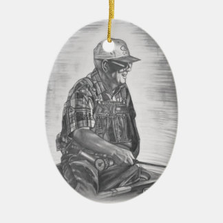 Fann memorries julgransprydnad keramik