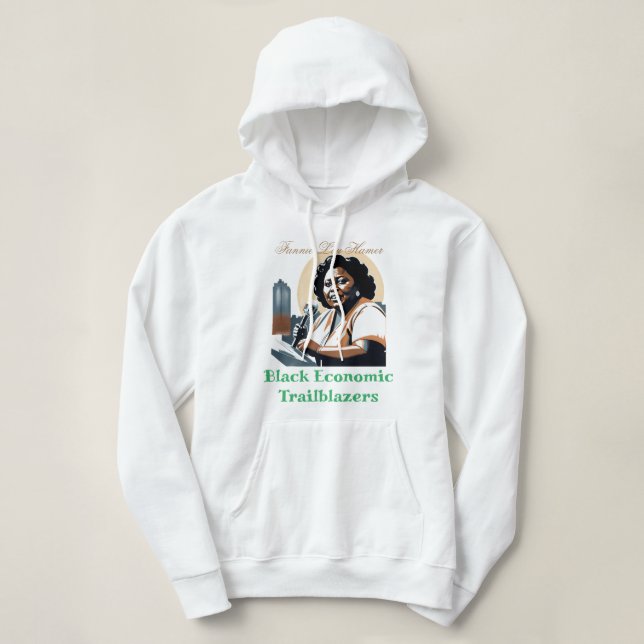 Fannie Lou Hamer - Black Economic Trailblazers T Shirt (Design framsida)