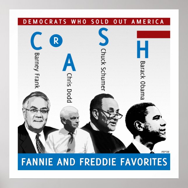 Fannie och Freddie Poster (Framsidan)