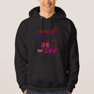 Fanny April Fools skojjar Jokes Lycklig April Fool Hoodie