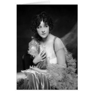 Fanny Brice Hälsningskort