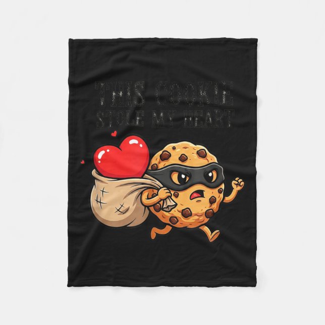 Fanny Cookie Day National Chocolate Chip Designer  Fleecefilt (Framsidan)