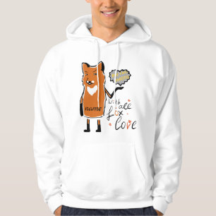 Fanny Fox Älskare med all Kärlek Costum Namn-Photo Hoodie