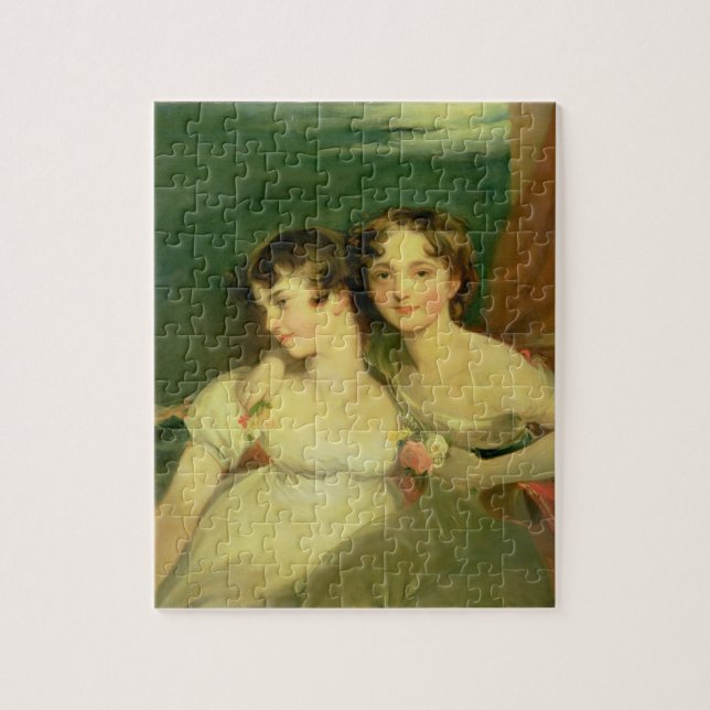 Fanny och Jane Hamond Pussel (Vertikal)