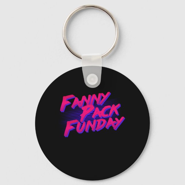 Fanny Pack Funday Nyckelring (Framsida)