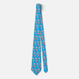 "Fanny the Flamingo" Neck Tie Slips
