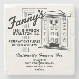 Fanny's Restaurant, Evanston, IL Stenunderlägg