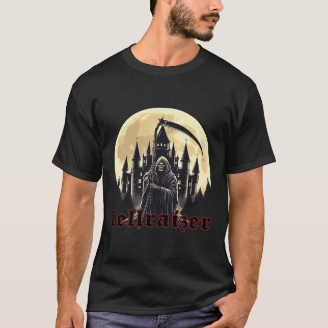 FanRaizer Reaper with Castle and Måne T Shirt (Framsida)