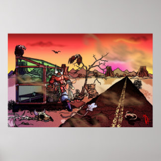 Fan's Buss Stop Poster