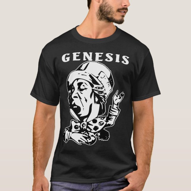 Fansart Presentidé Genesis Band T Shirt (Framsida)
