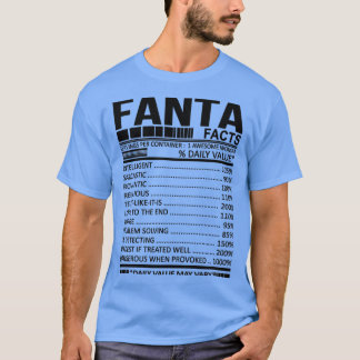 FANTA Näringsfaktorer T Shirt