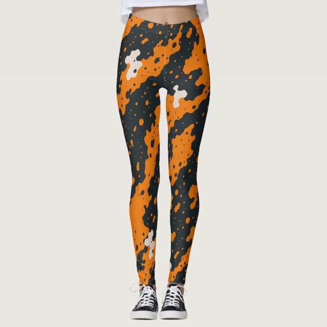 fanta svart  leggings (Framsida)