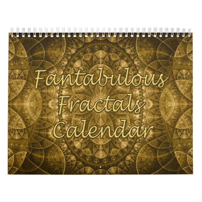 Fantabulous Fractals Calendar Kalender (Omslag)