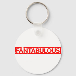 Fantabulous Frimärke Nyckelring