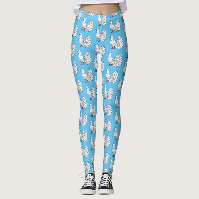 Fantail Dueons tecknad Leggings (Framsida)