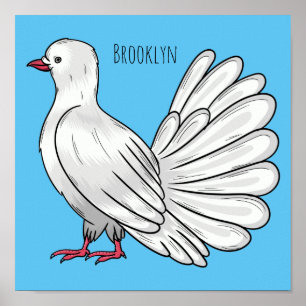 Fantail Dueons tecknad Poster