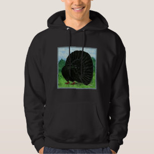 Fantail Pigeon Black Sweatshirt