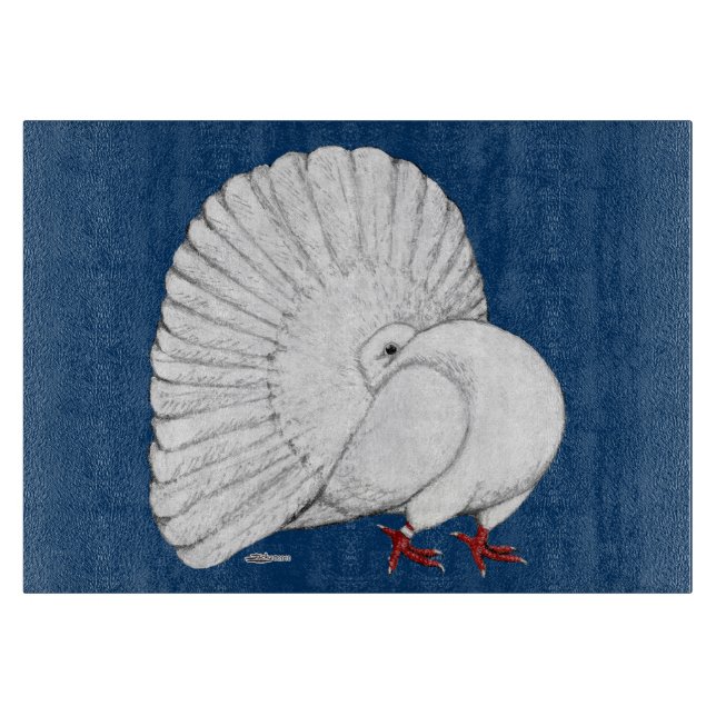 Fantail Pigeon White (Framsidan)