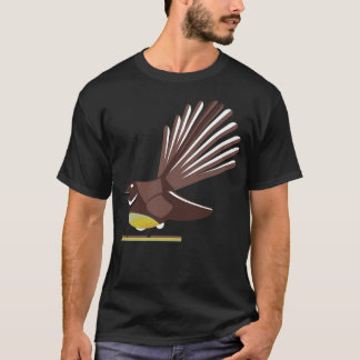 Fantail Piwakawaka NZ BIRD T Shirt