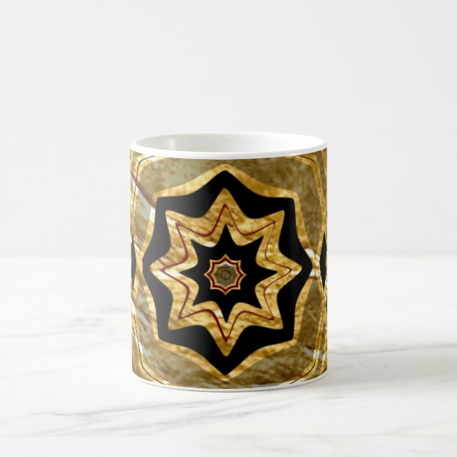 Fantaisie dorée kaffemugg (Center)