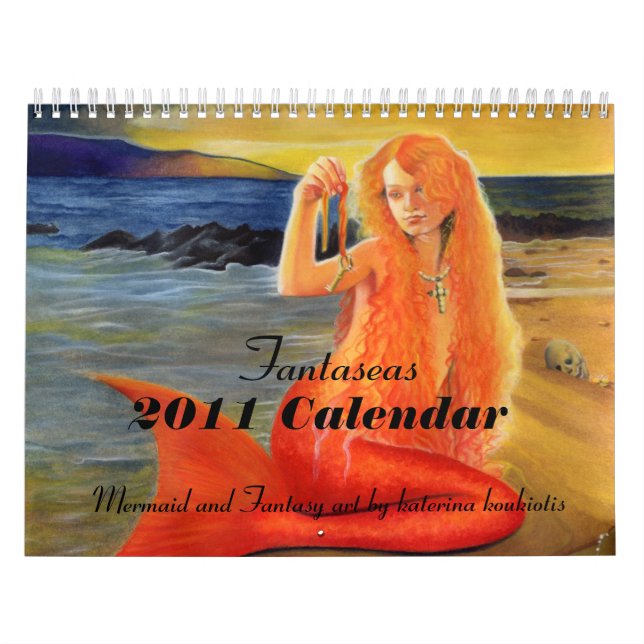 Fantaseas 2011 Kalender av KaterinaArt (Omslag)