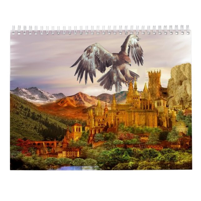 fantasi år kalender (Baksida)